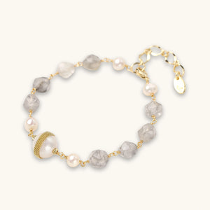 Bracelet Brume et Perle