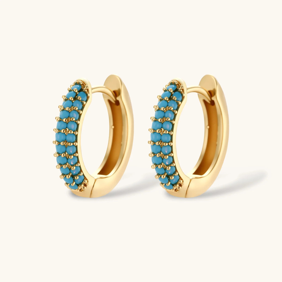 Parure Courbe Azur — détail du bijou