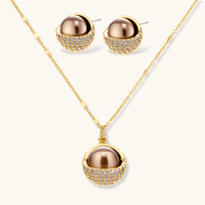 Parure Sphère Dorée