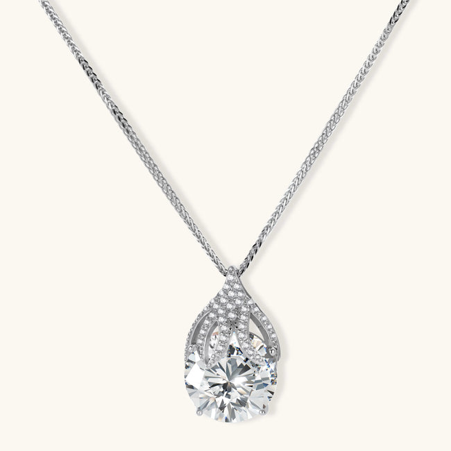 Collier Éclat de Moissanite — Noël Avélia Paris