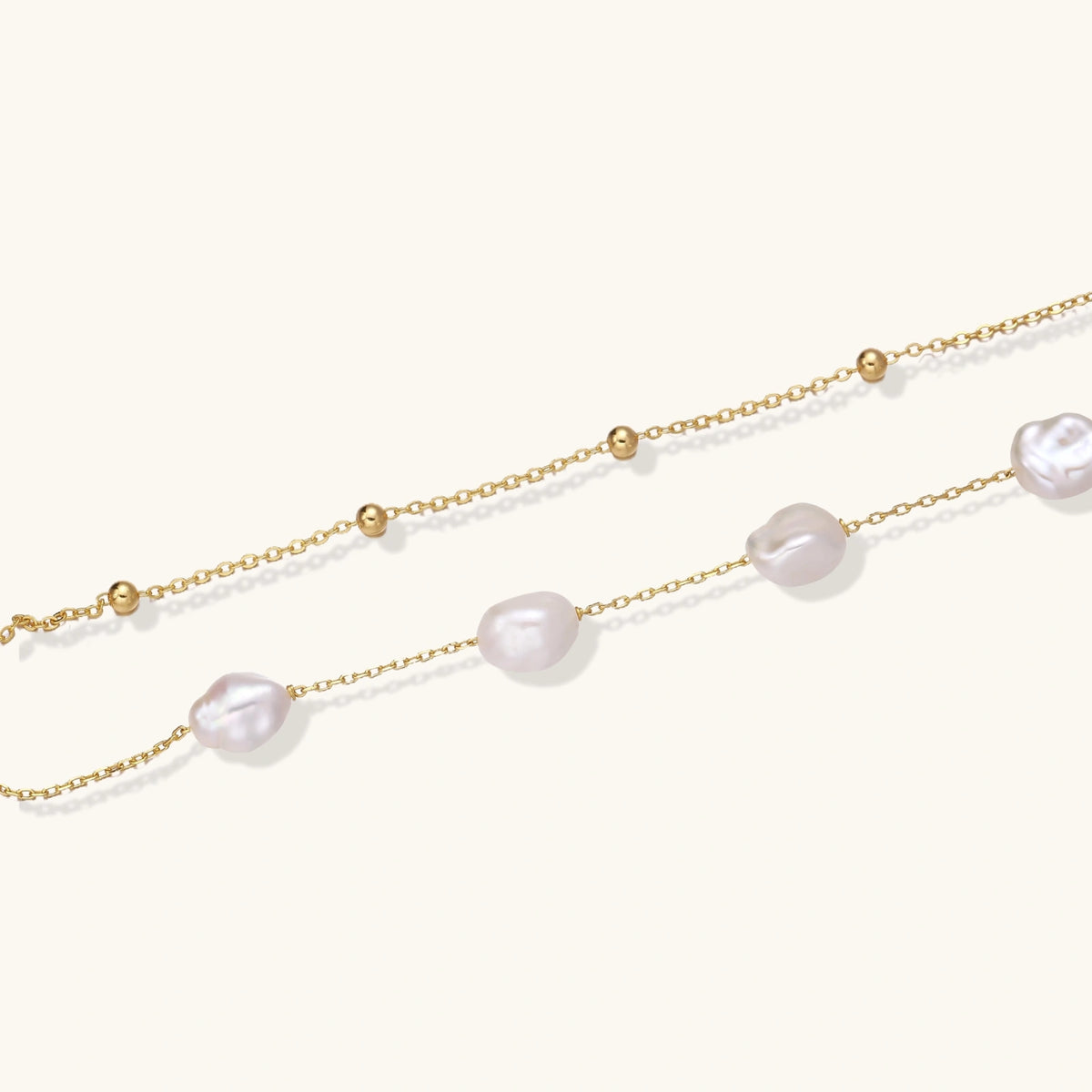Bracelet Perles Baroques — détail du bijou