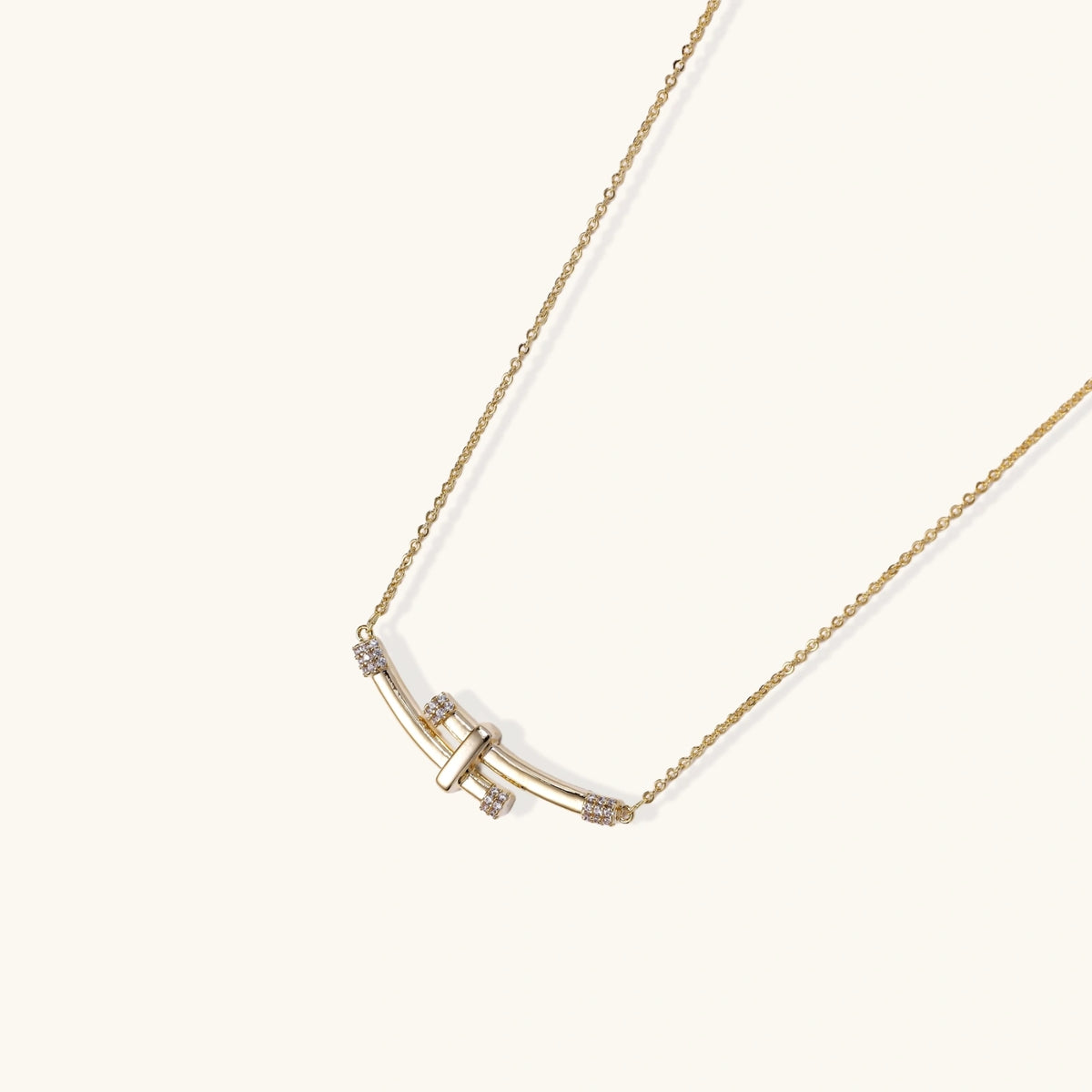 Collier Arc de Lumière — détail du bijou