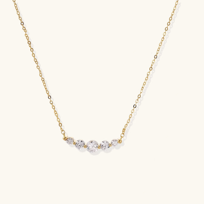 Collier Arc de Cristaux — Noël Avélia Paris