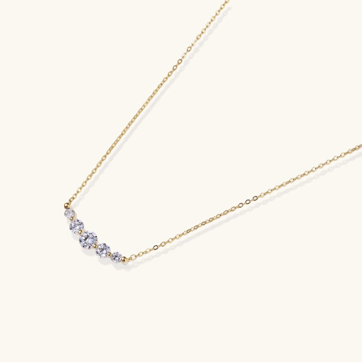 Collier Arc de Cristaux — détail du bijou