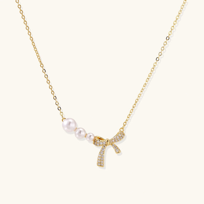Collier Ruban de Perles — Noël Avélia Paris