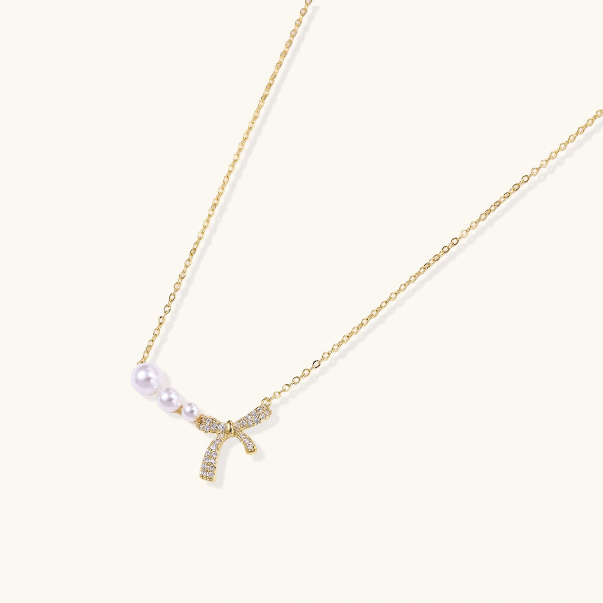 Collier Ruban de Perles — détail du bijou