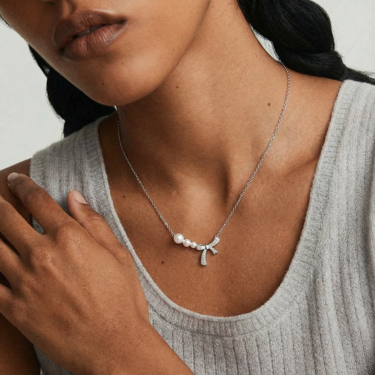 Collier Ruban Scintillant