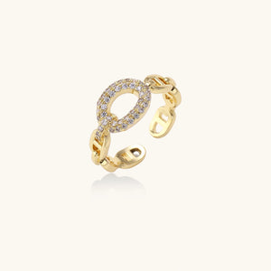 Bague Maillon Éclat