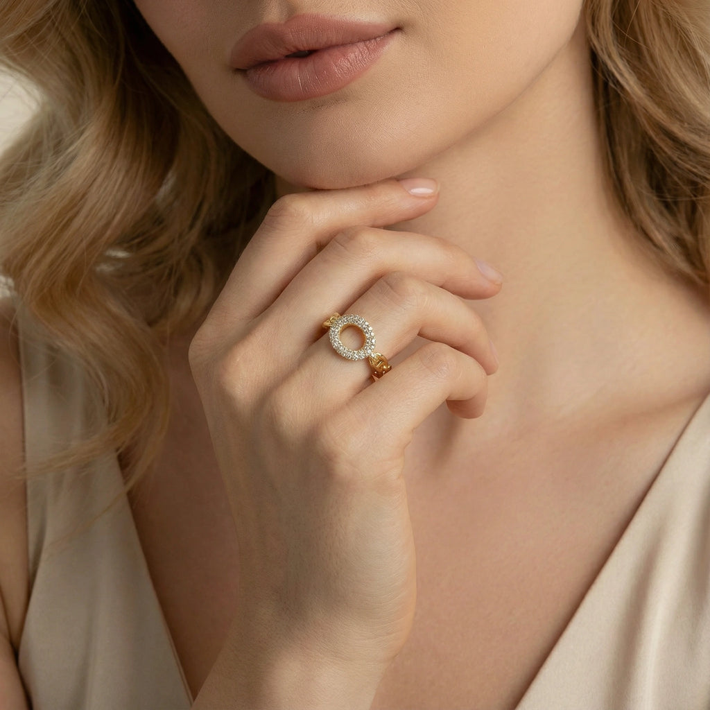 Bague Maillon Éclat
