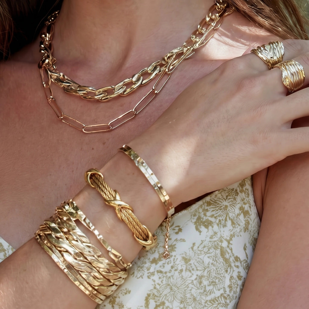 Bracelet Nœuds Croisés