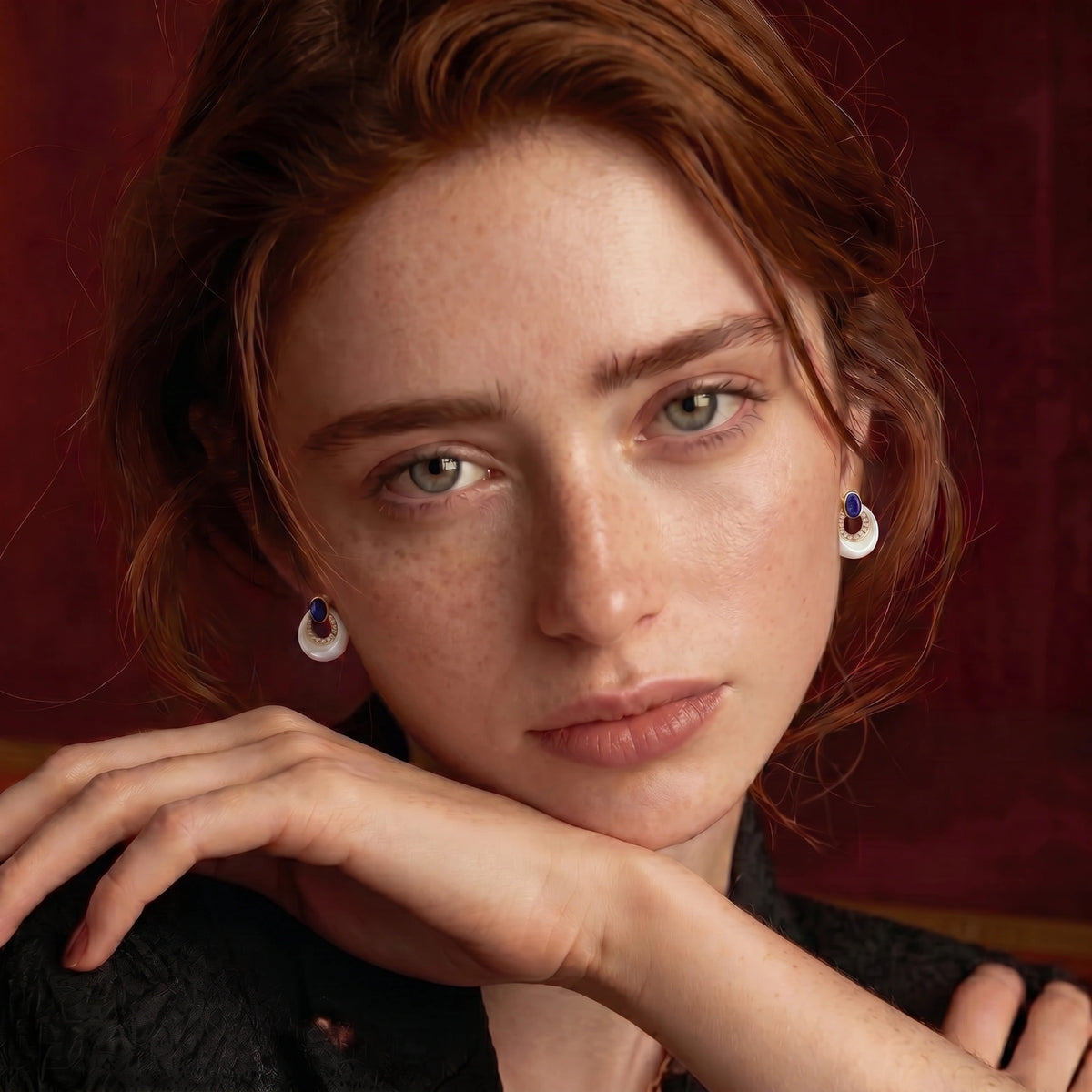 Boucles Éclat de Lune