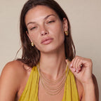 Collier Cascade Dorée