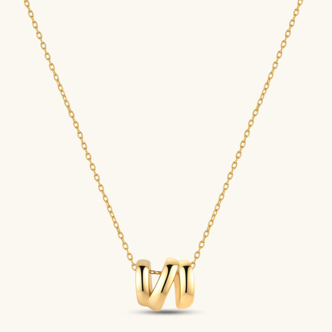 Collier Trois Liens — Noël Avélia Paris